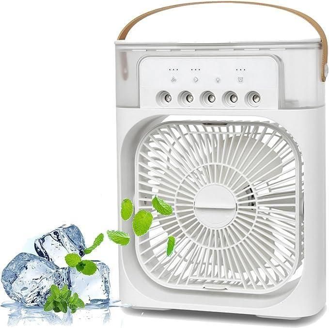 MistMate™ USB Air Cooler Fan – Portable Mini AC for Instant Chill