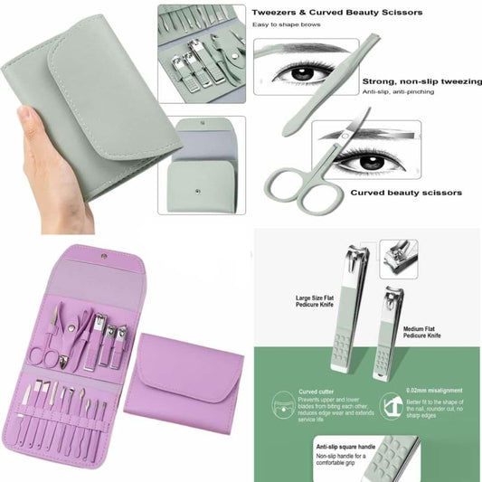 16 in 1 Manicure Pedicure Kit for Women