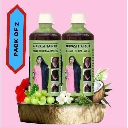 Adivasi Neelgiri Herbal Hair Oil -Buy 1 Get 1 Free🎁