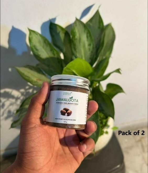 Jamalgota™ - Ayurvedic Hair Growth Powder 🌱✨ (Buy 1 Get 1 Free🔥🔥)