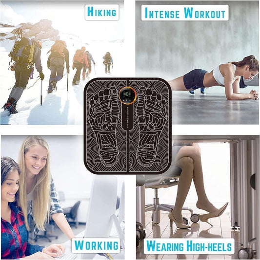 PulseSoothe™ EMS Vibrating Foot Massager Pad